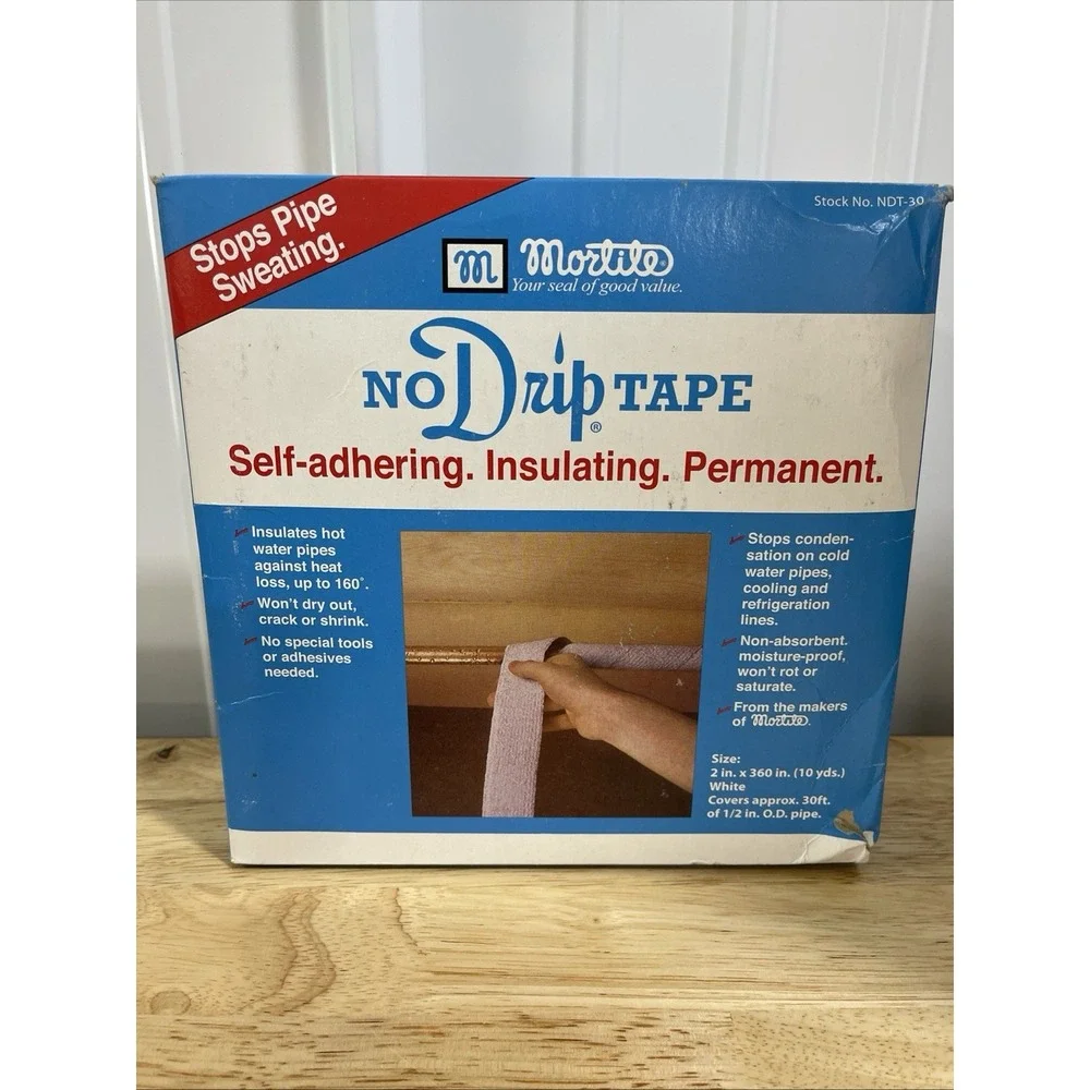 Thermwell NDT30 30' No Drip No Sweat Self Adhering Pipe Insulation Tape